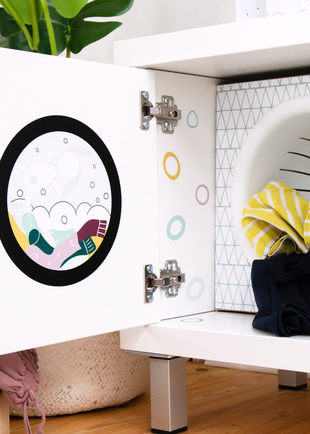 Kinderwaschmaschine Saubafix Teilansicht Waschmaschine innen Kinderwaschmaschine Saubafix Teilansicht Waschmaschine innen