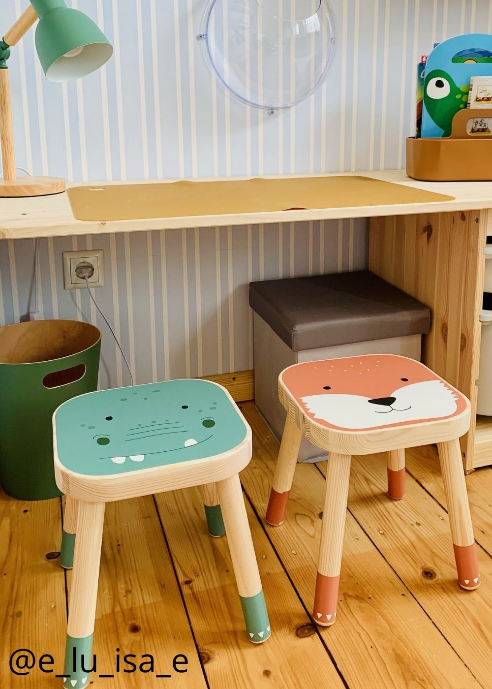 Laufen lernen mit dem IKEA FLISAT Kinderhocker Laufen lernen mit dem IKEA FLISAT Kinderhocker