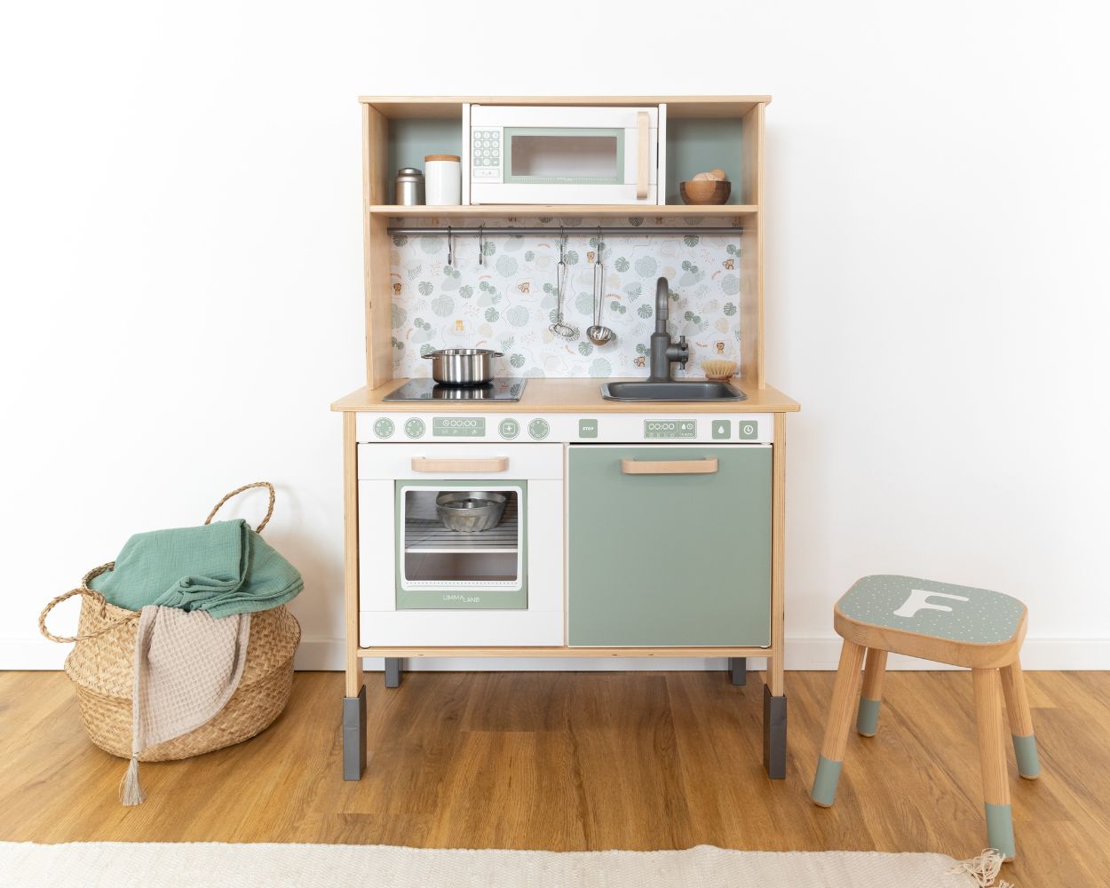 IKEA Duktig Kinderküche in Safari und Dschungel Optik IKEA Duktig Kinderküche in Safari und Dschungel Optik