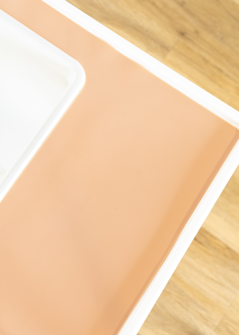 silikonmatte ikea antilop hochstuhl klecka mat apricot 6