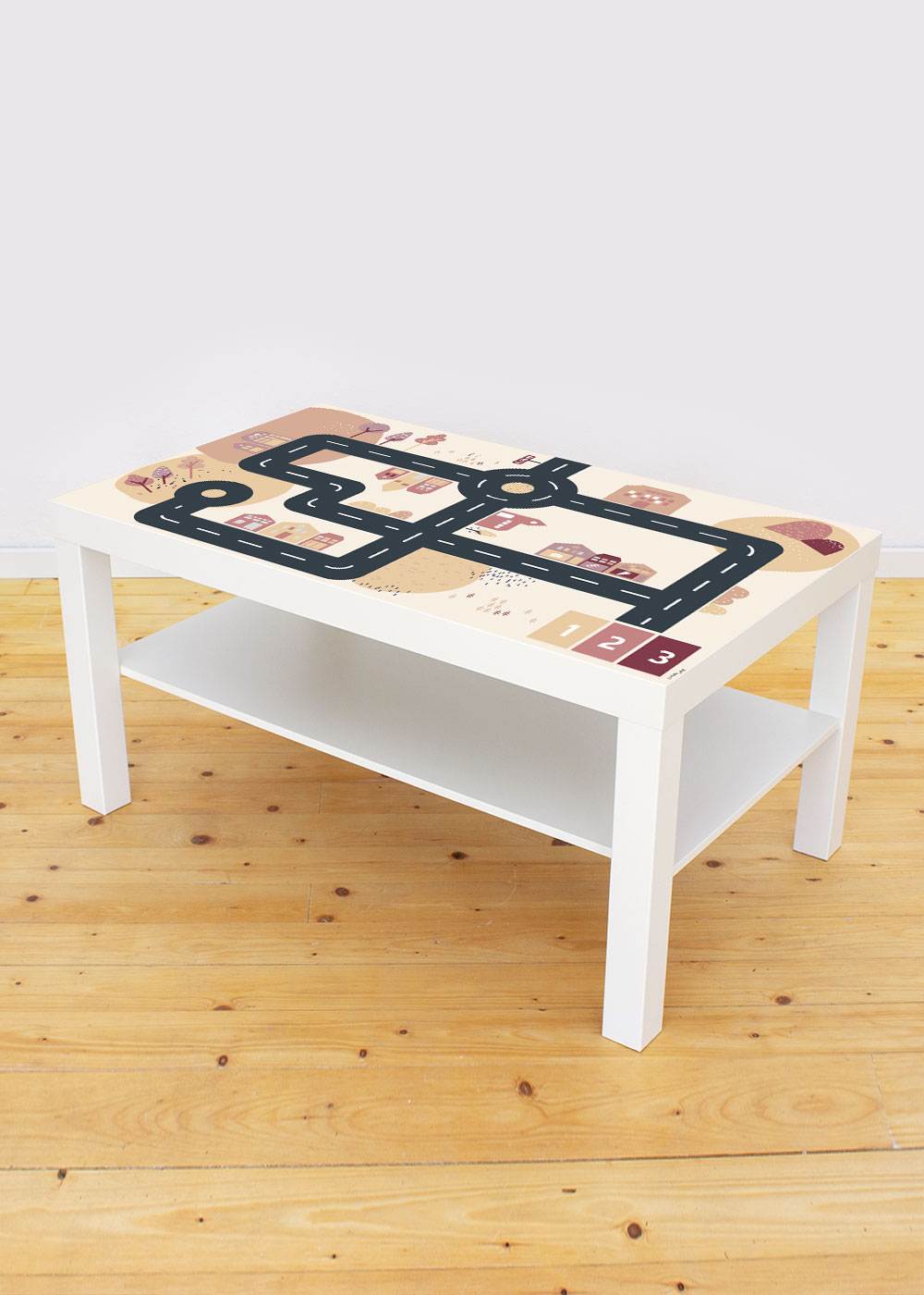 klebefolie ikea lack couchtisch smastraat rosa beige 55x90 1