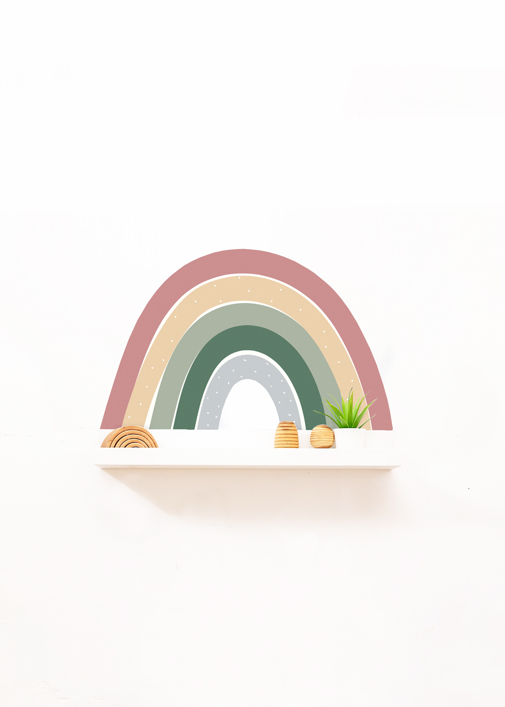 klebefolie ikea mosslanda bilderleiste vielfalt regenbogen rosenholz 0