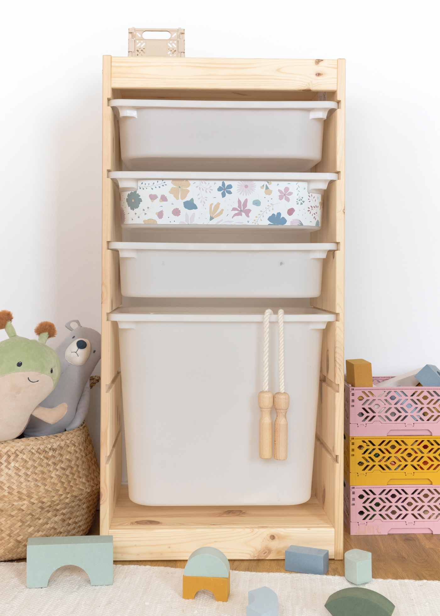 stickerset ikea trofast box klein laengsseite blumig rosa blau 0 stickerset ikea trofast box klein laengsseite blumig rosa blau