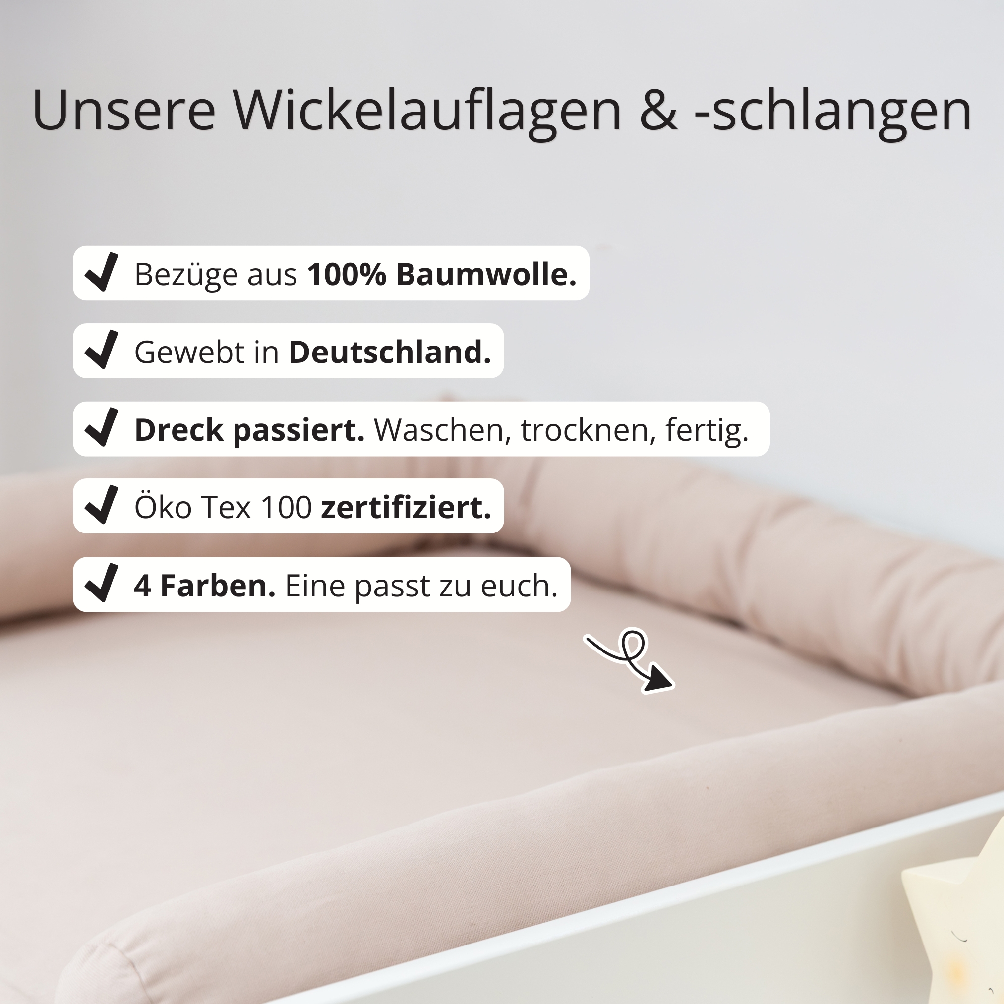 Wickelauflagen USPs