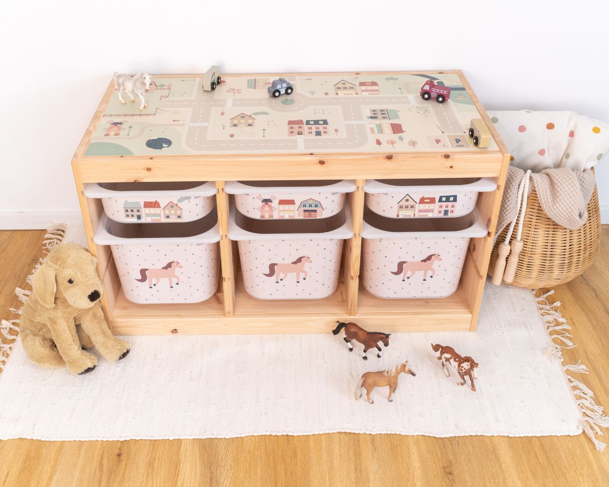 16 TROFAST Hacks & Ideen fürs Kinderzimmer