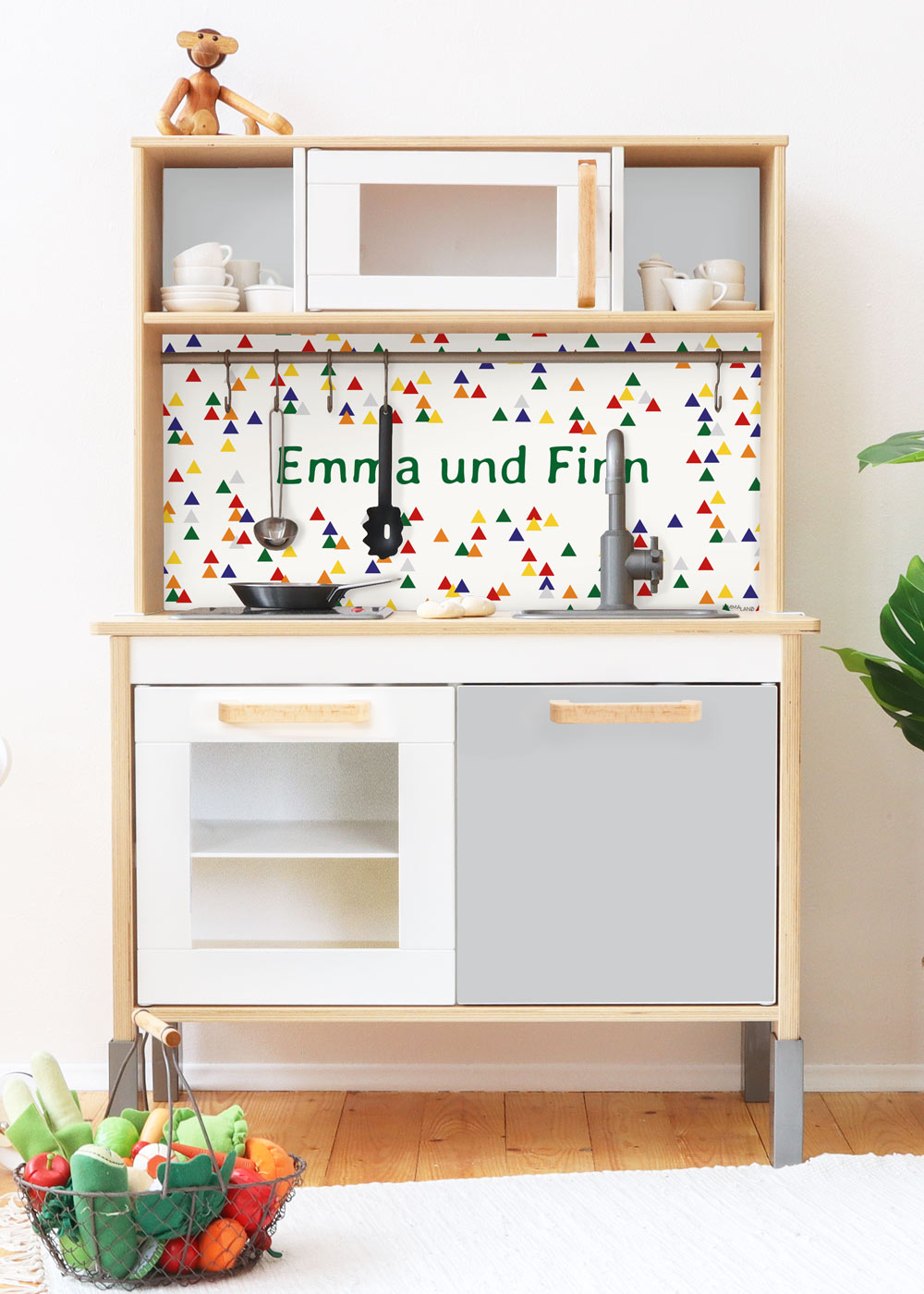 klebefolie ikea duktig kinderkueche trianglig name steingrau 1