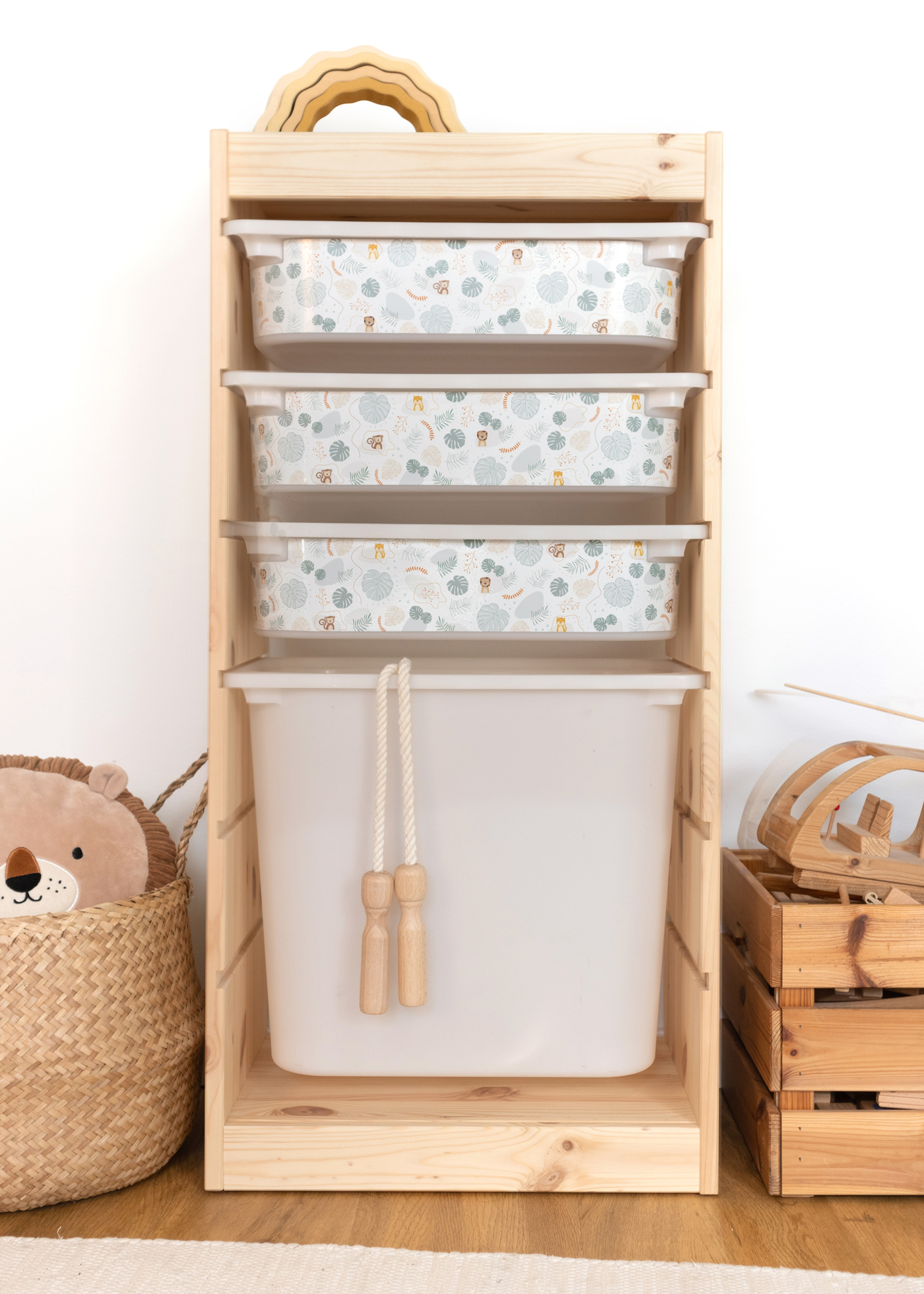 stickerset ikea trofast box klein tierig laengsseite safari muster 3er set 0 stickerset ikea trofast box klein tierig laengsseite safari muster 3er set