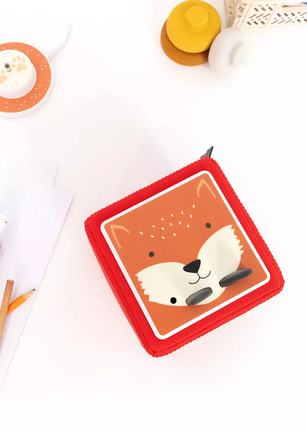 Schutzfolie Für Toniebox Mit Fuchs-Motiv - Personalisierbar Mit Wunschnamen