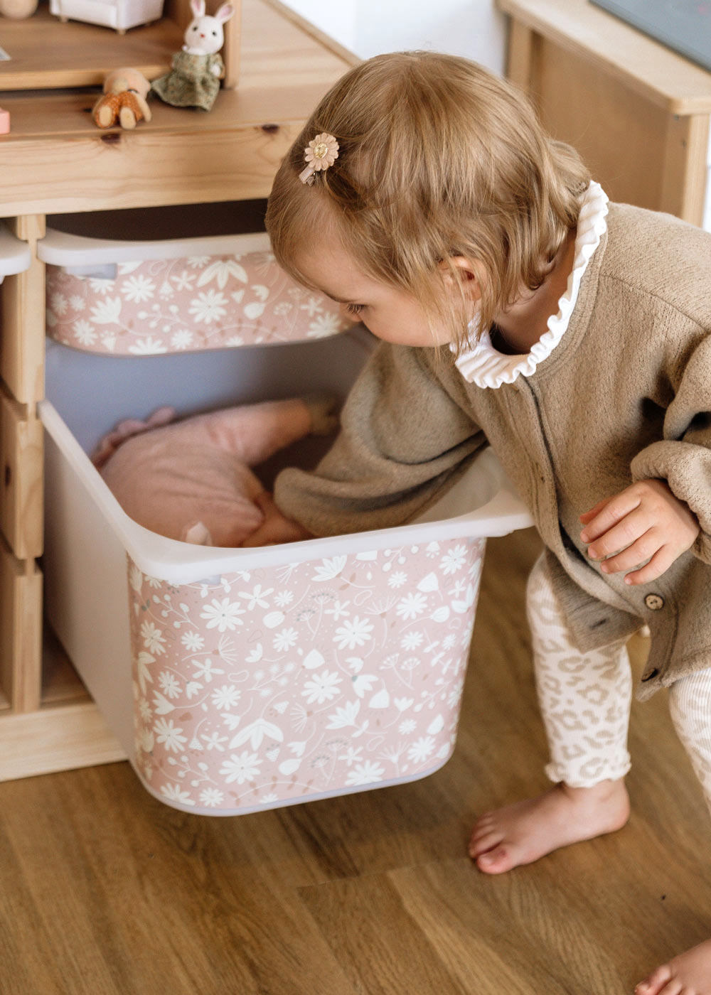 stickerset ikea trofast box mittel blumig blush 3 stickerset ikea trofast box mittel blumig blush 3