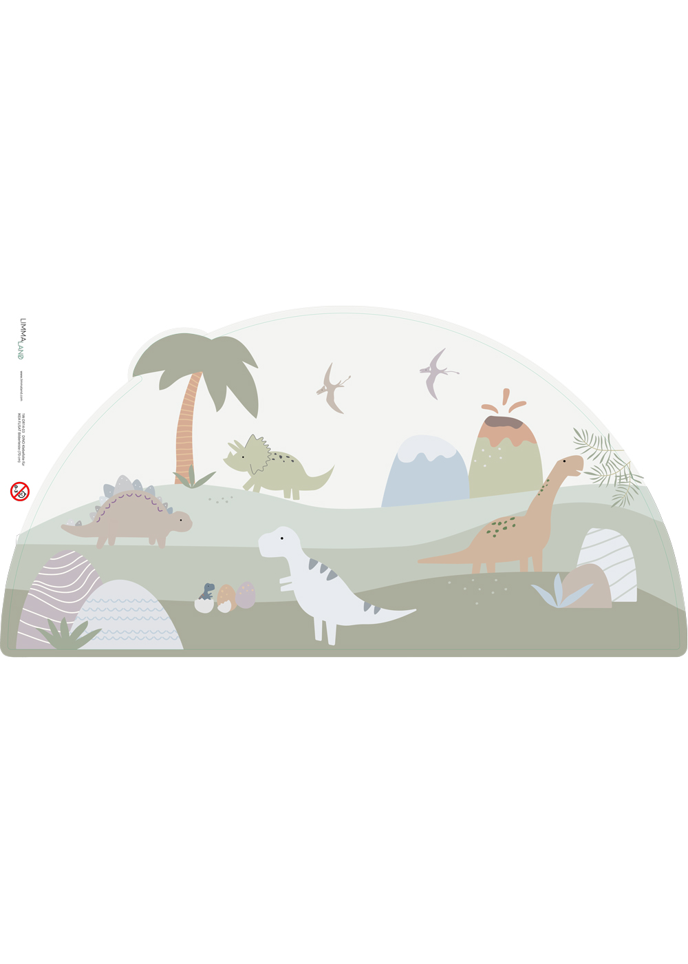 klebefolie ikea flisat bilderleiste dino 6