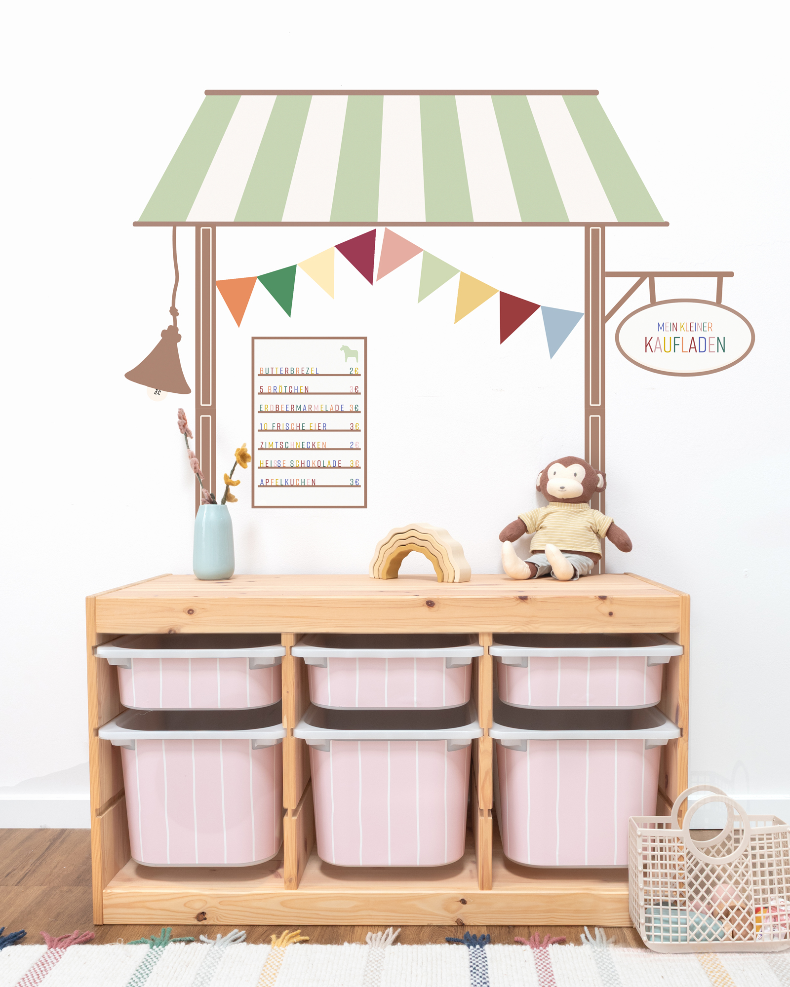 klebefolie diy kaufladen lille bud pistazie 3