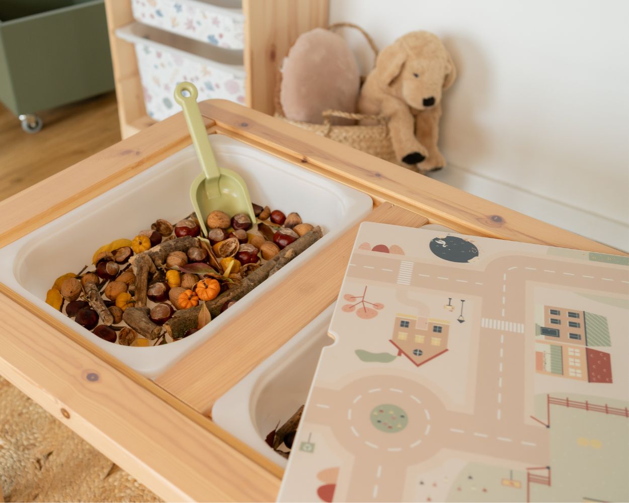 Sinnestisch aus dem IKEA FLISAT Sinnestisch aus dem IKEA FLISAT