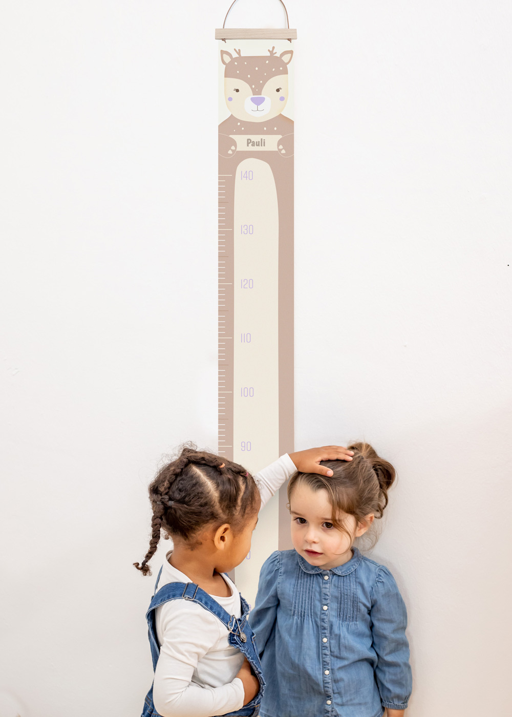 Messlatte als Dekoration für Kinderzimmer