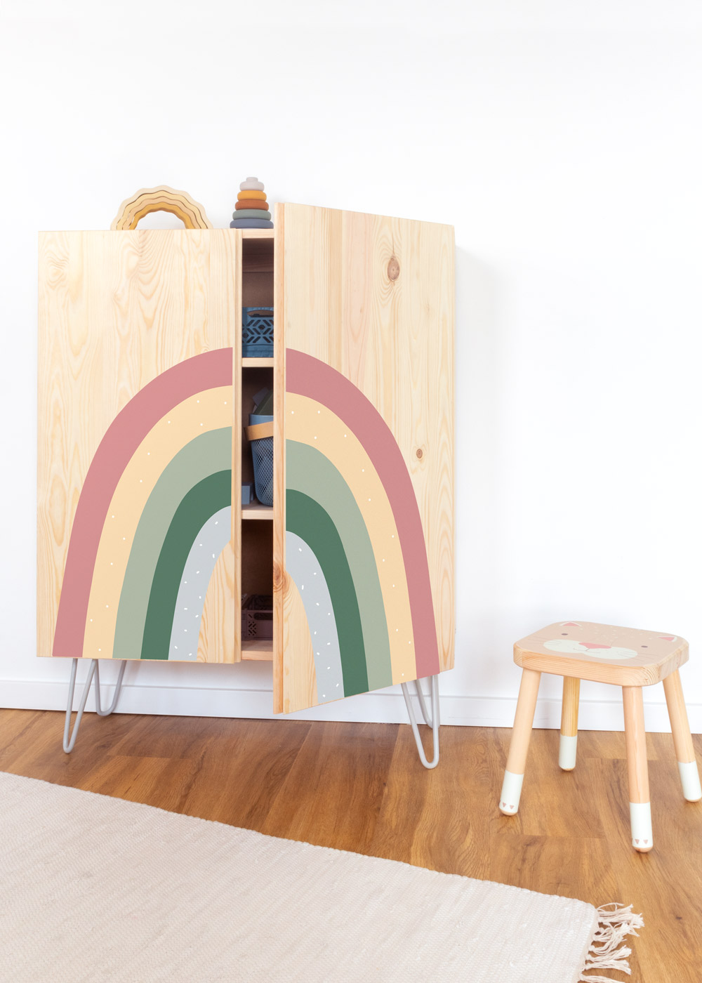 stickerset ikea ivar schrank vielvalt rosenholz 02 stickerset ikea ivar schrank vielvalt rosenholz 02