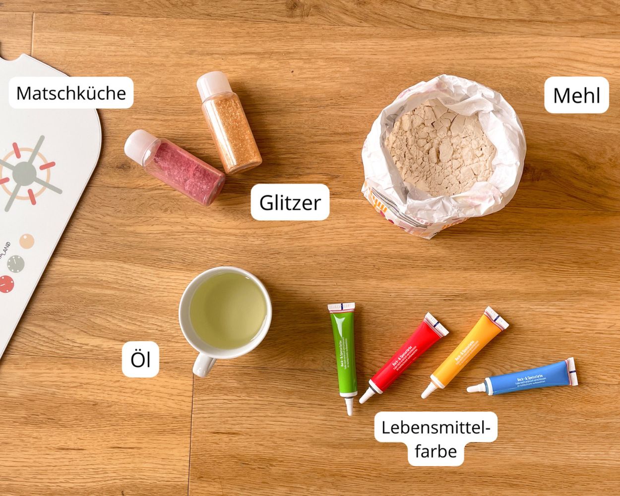 Zaubersand selber machen Bastelanleitung Zutaten Zaubersand selber machen Bastelanleitung Zutaten