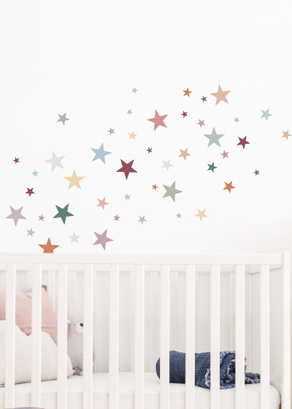stickerset wand moebel sterne bunt 1