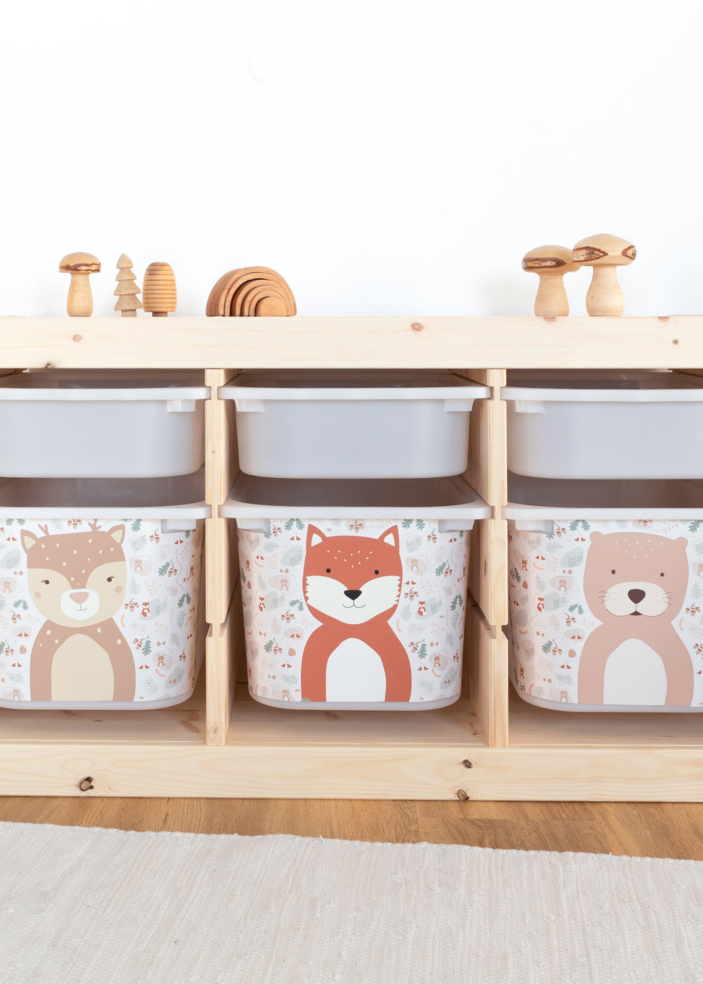 Klebefolie für IKEA TROFAST Boxen mittel
