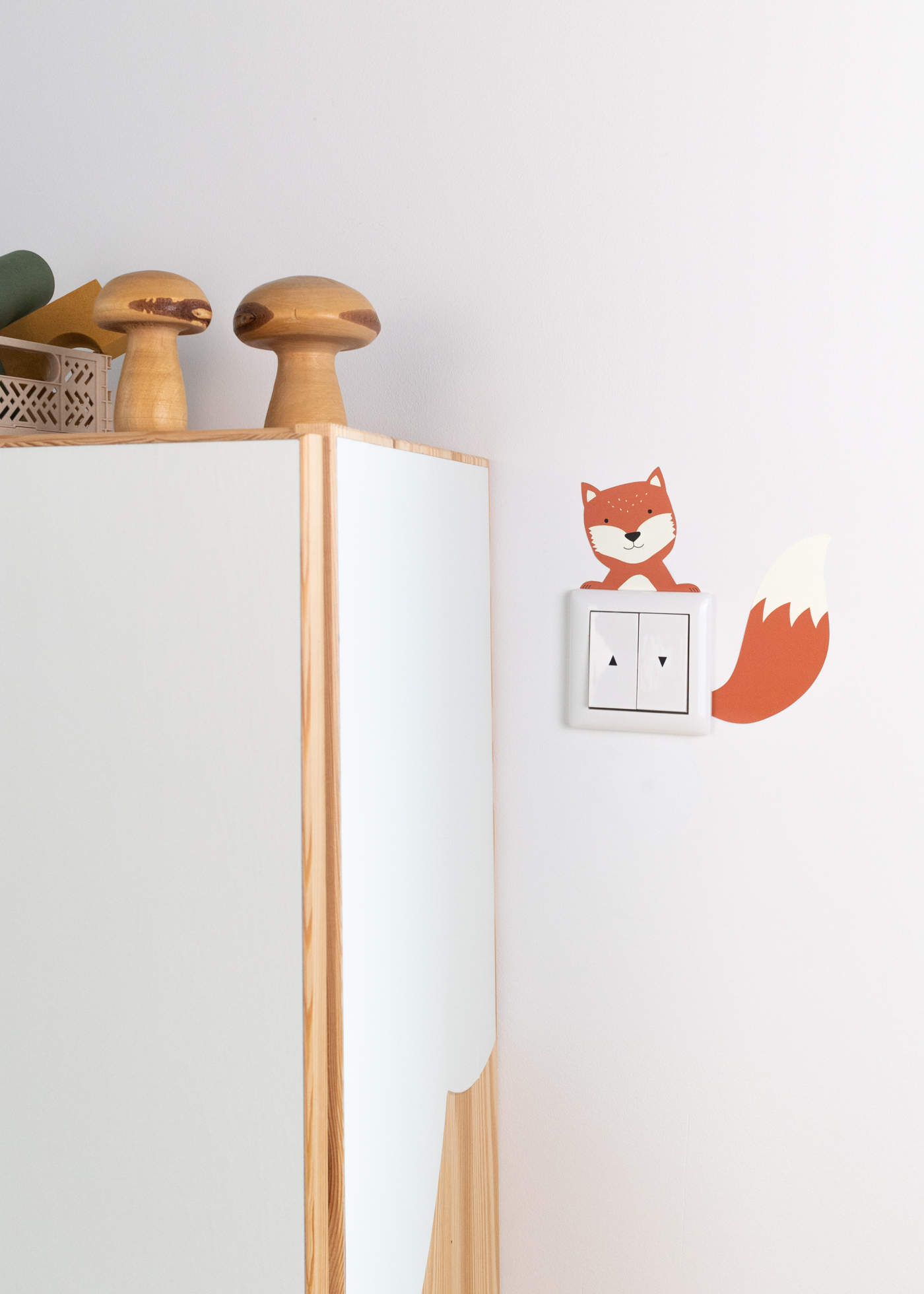 Lichtschalter Sticker mit Tiermotiv Fuchs Lichtschalter Sticker mit Tiermotiv Fuchs