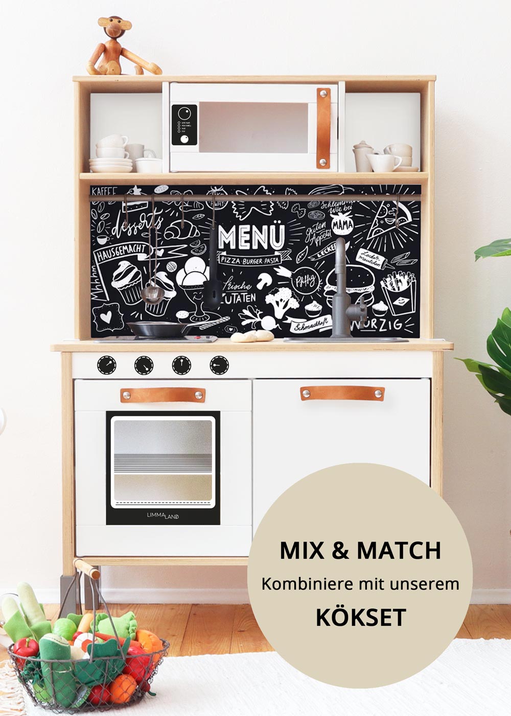 klebefolie ikea duktig kinderkueche kachla letta schwarz 3 klebefolie ikea duktig kinderkueche kachla letta schwarz 3