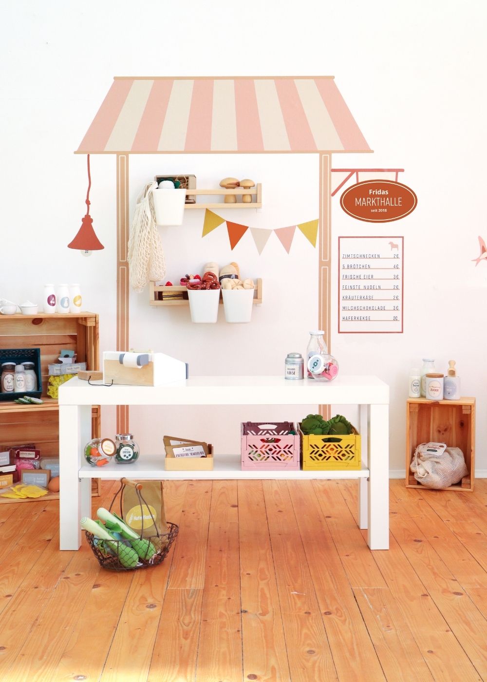 DIY Kaufladen zum Aufkleben