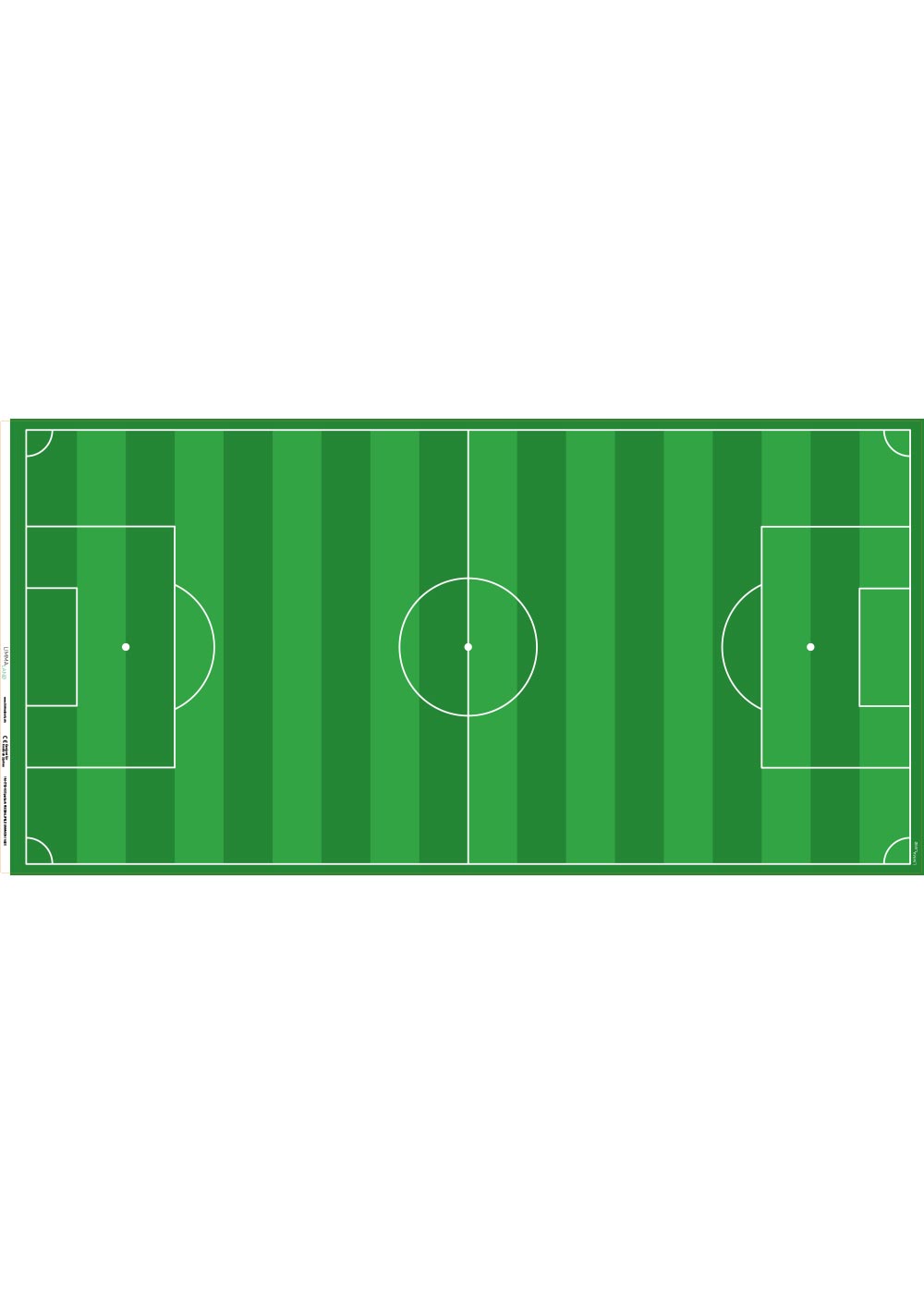 Ikea Linmon Alex Kinderschreibtisch Fussballfeld grün Druckvorlage
