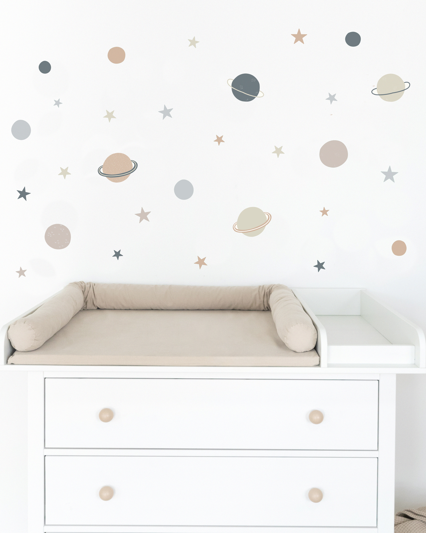 stickerset unendlig mini beige blau 3