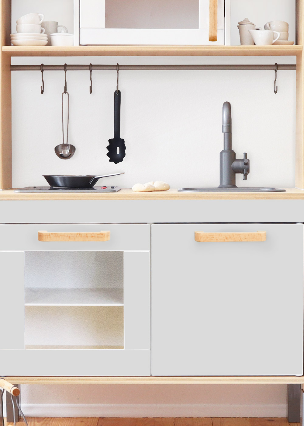 klebefolie ikea duktig kinderkueche frontli steingrau 00