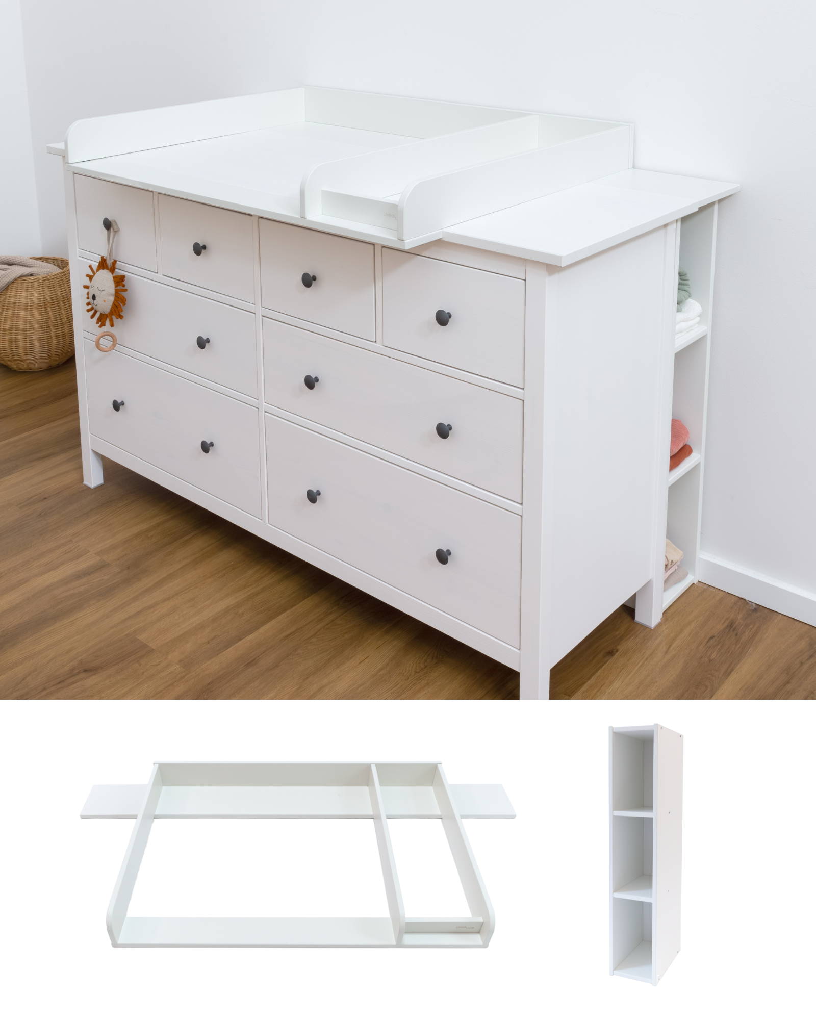 Wickelaufsatz für IKEA HEMNES Kommode ️