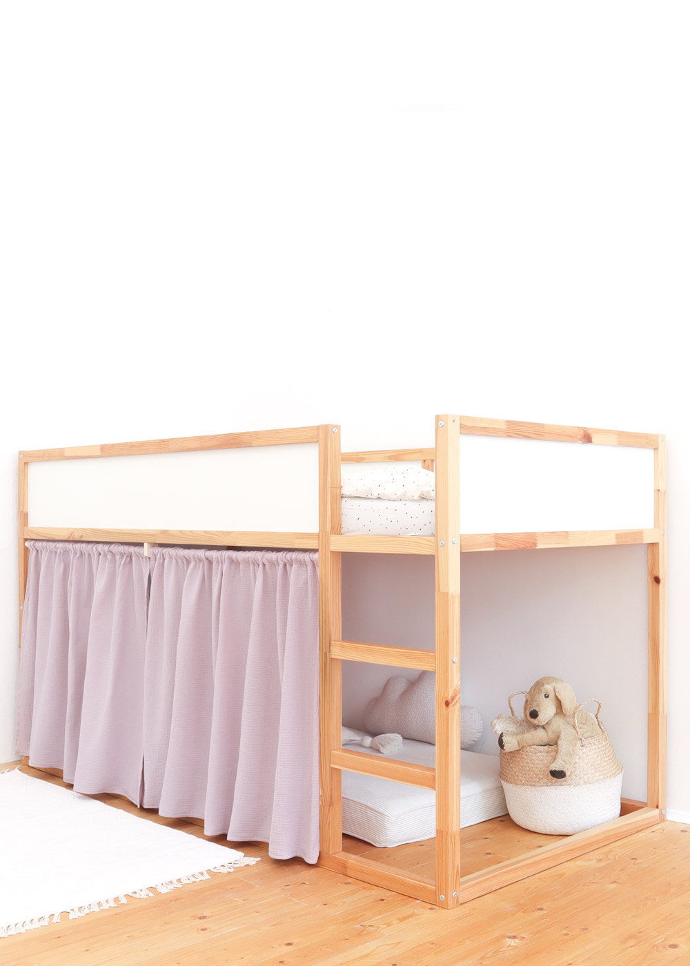gardine ikea kura bett lille hule altrosa zwei 1 gardine ikea kura bett lille hule altrosa zwei 1