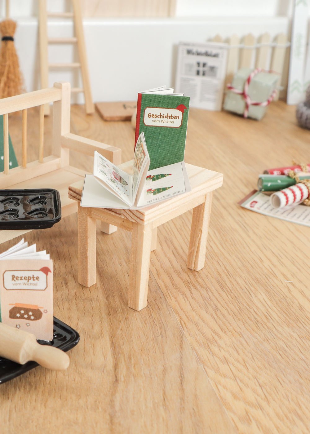 Wichteltür, Wichtelzubehör und lustige Ideen Wichtel Zubehör und die Wichteltür zu Weihnachten