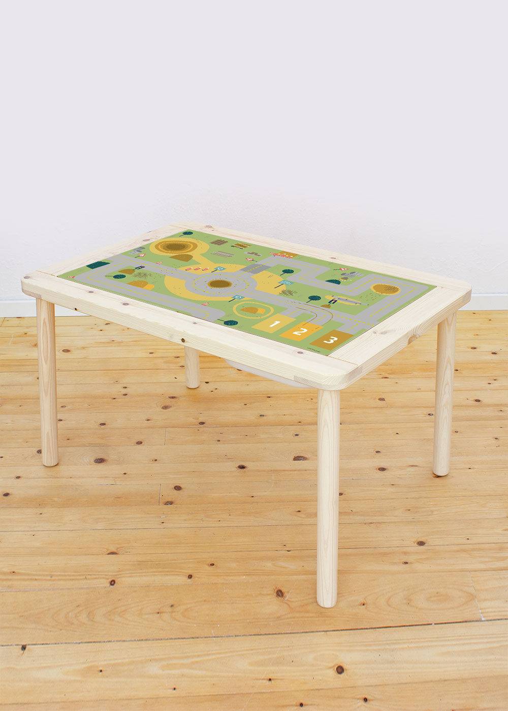 klebefolie ikea flisat kindertisch bauplats 1