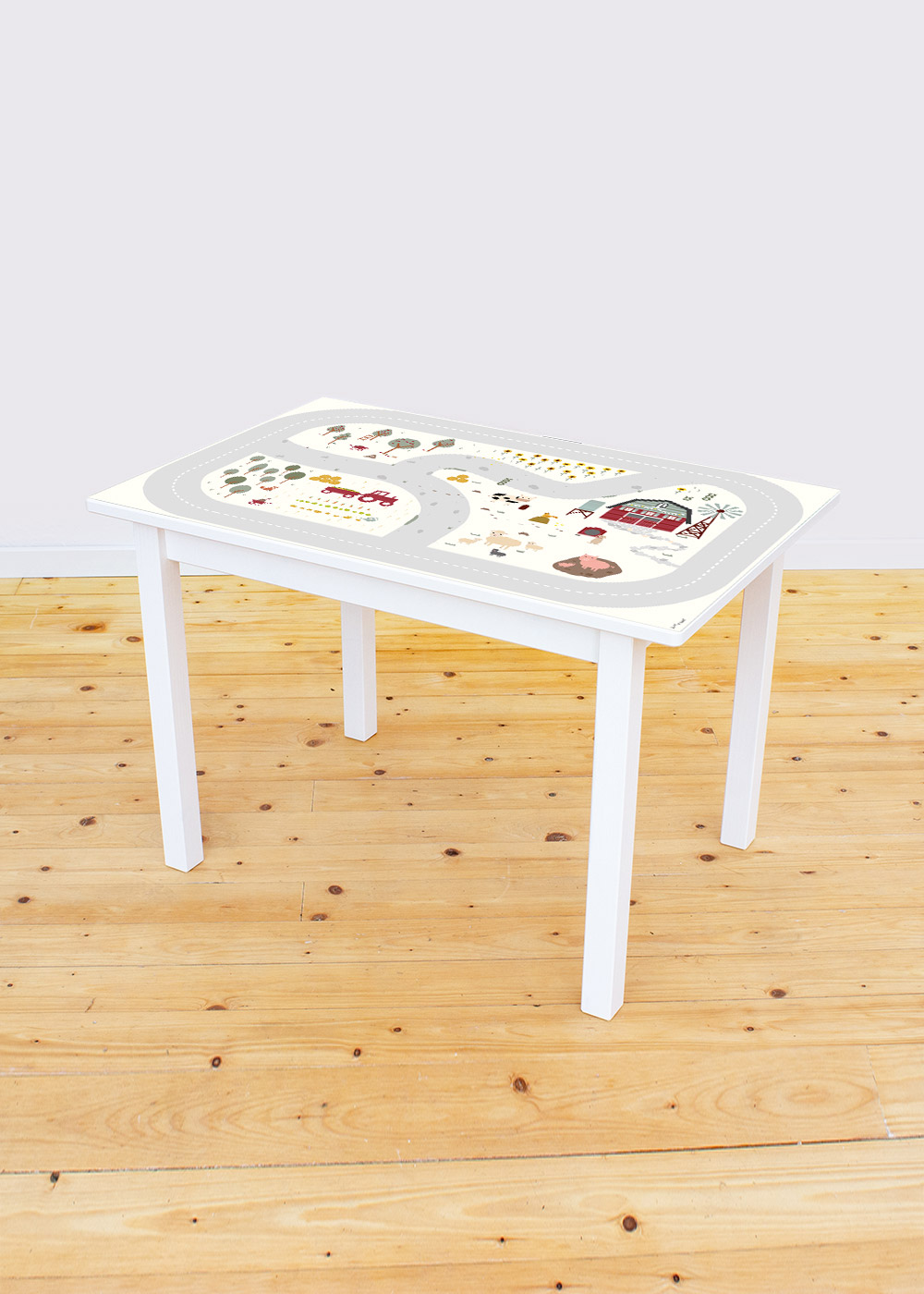 klebefolie ikea sundvik kindertisch landleben 1