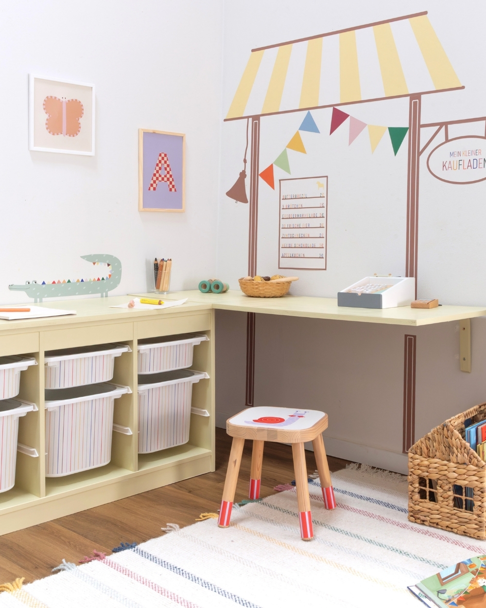 Frühlingsfreunde Trofast Kaufladen