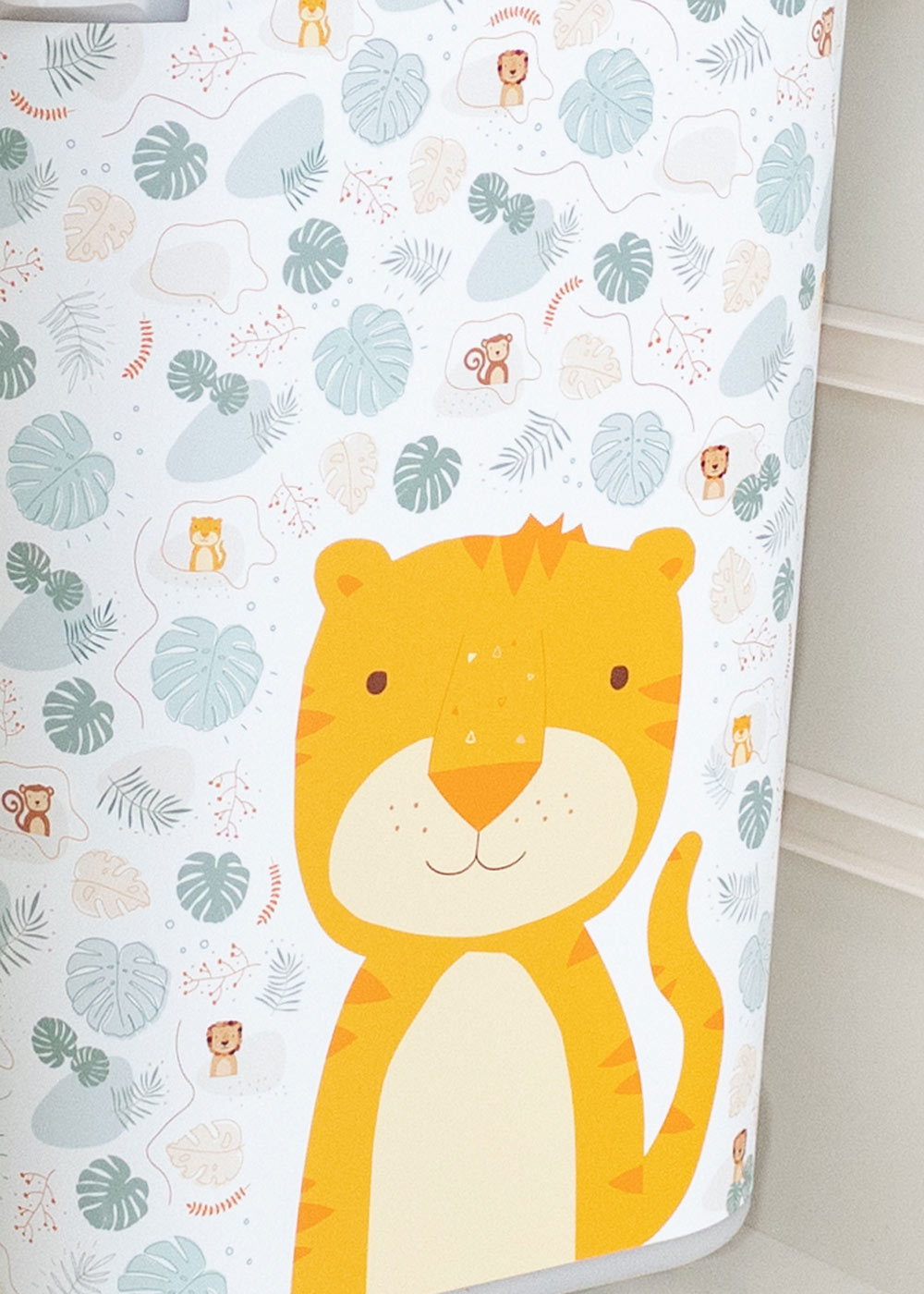 stickerset ikea trofast box mittel tierig safari tiger 1