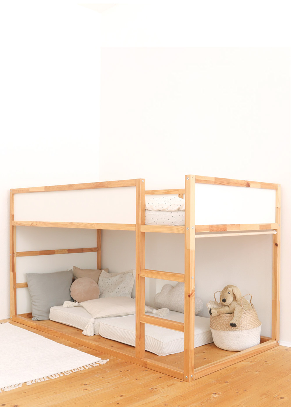 gardinenstange ikea kura bett hule stang kopfseite 2