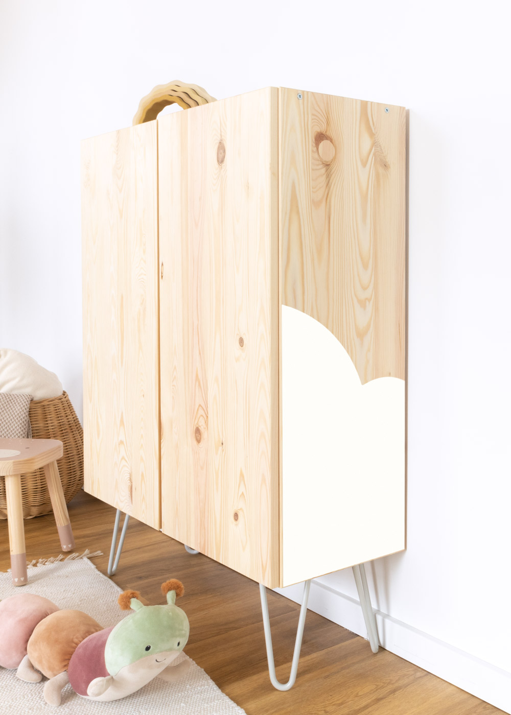 Klebefolie für IKEA IVAR Schrank Seiten