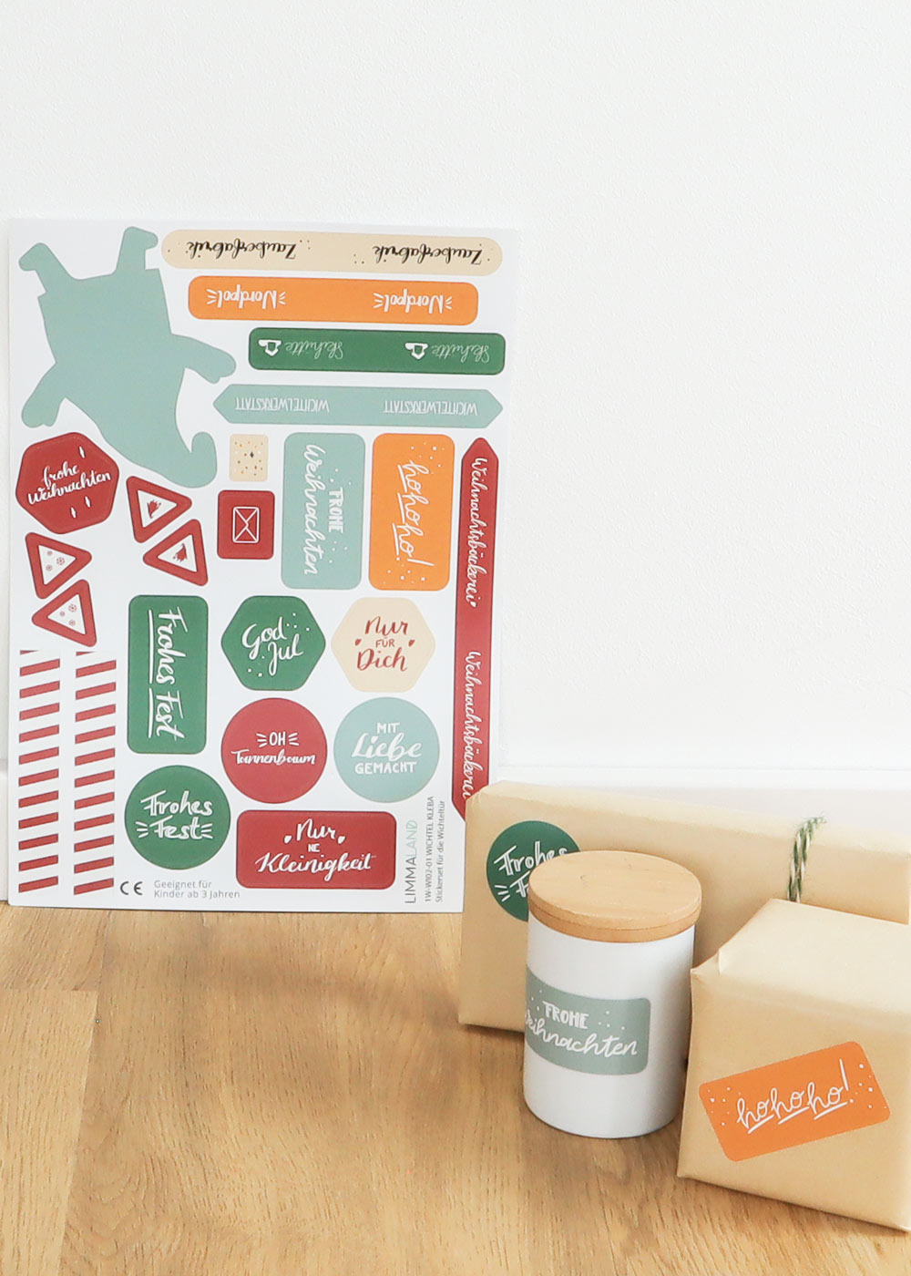 Wichtel Stickerset