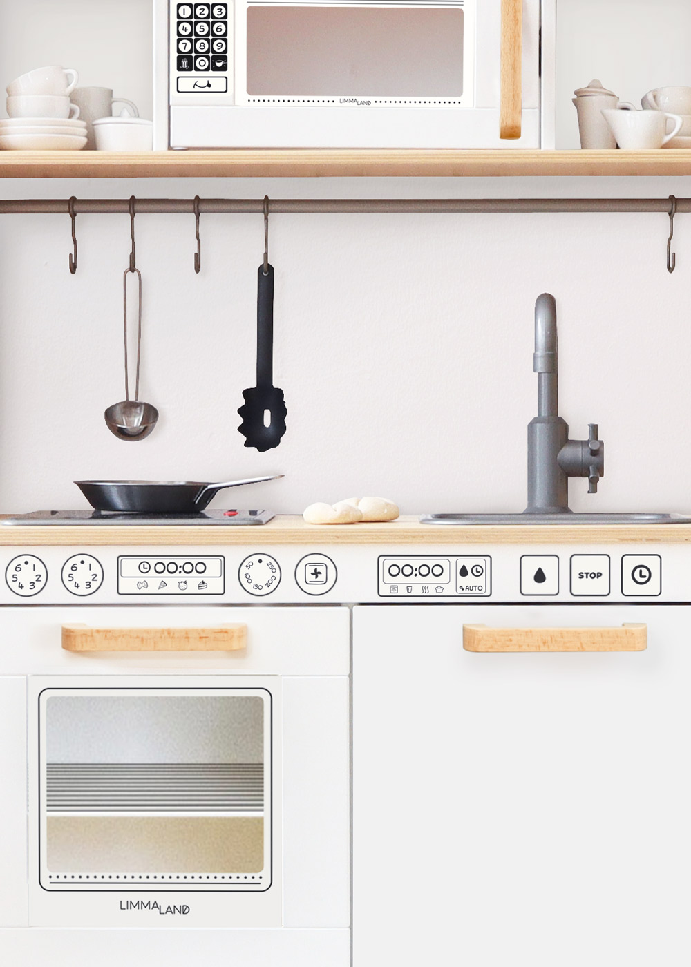 klebefolie ikea duktig kinderkueche koekset weiss 00