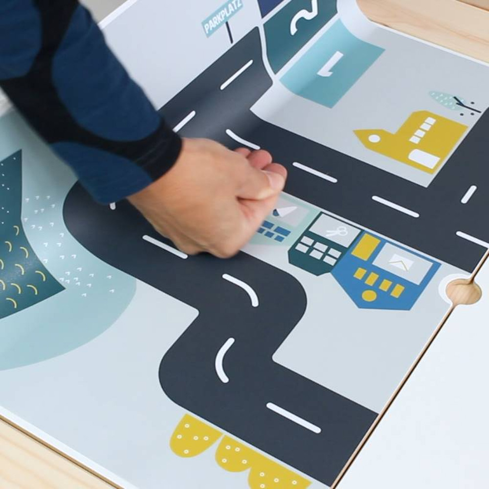 Spieltisch bekleben Smastraat Klebefolie Spieltisch bekleben Smastraat Klebefolie