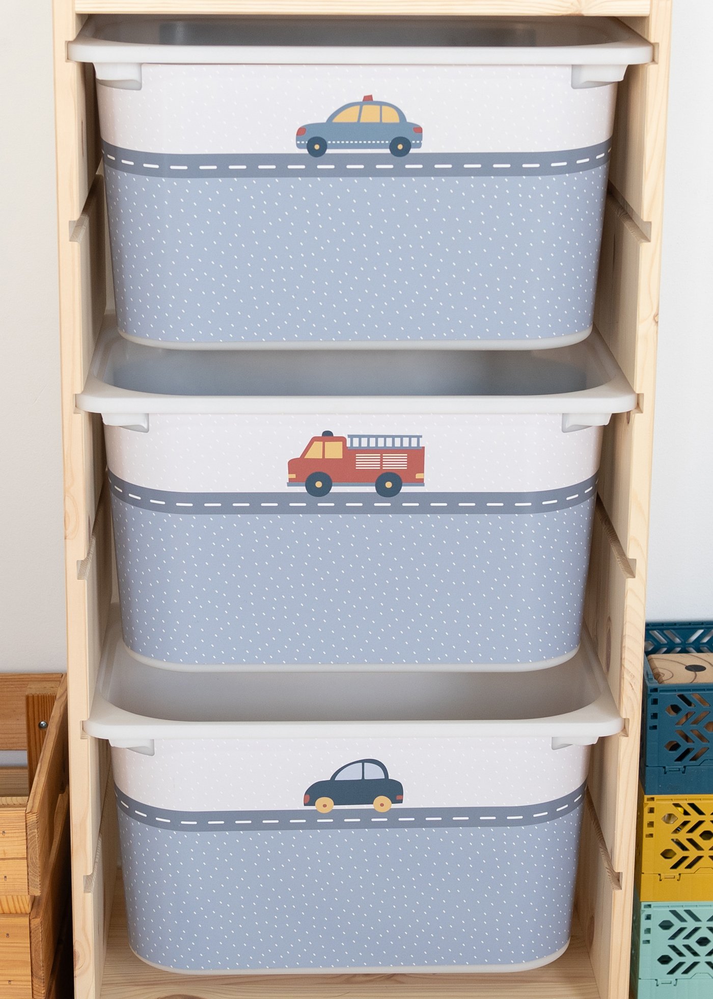 stickerset ikea trofast box mittel smastraat laengsseite fahrzeuge 3er set 2 stickerset ikea trofast box mittel smastraat laengsseite fahrzeuge 3er set