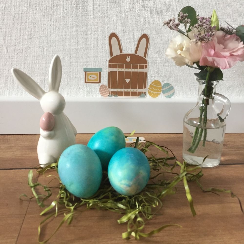 gefärbte Ostereier gefärbte Ostereier