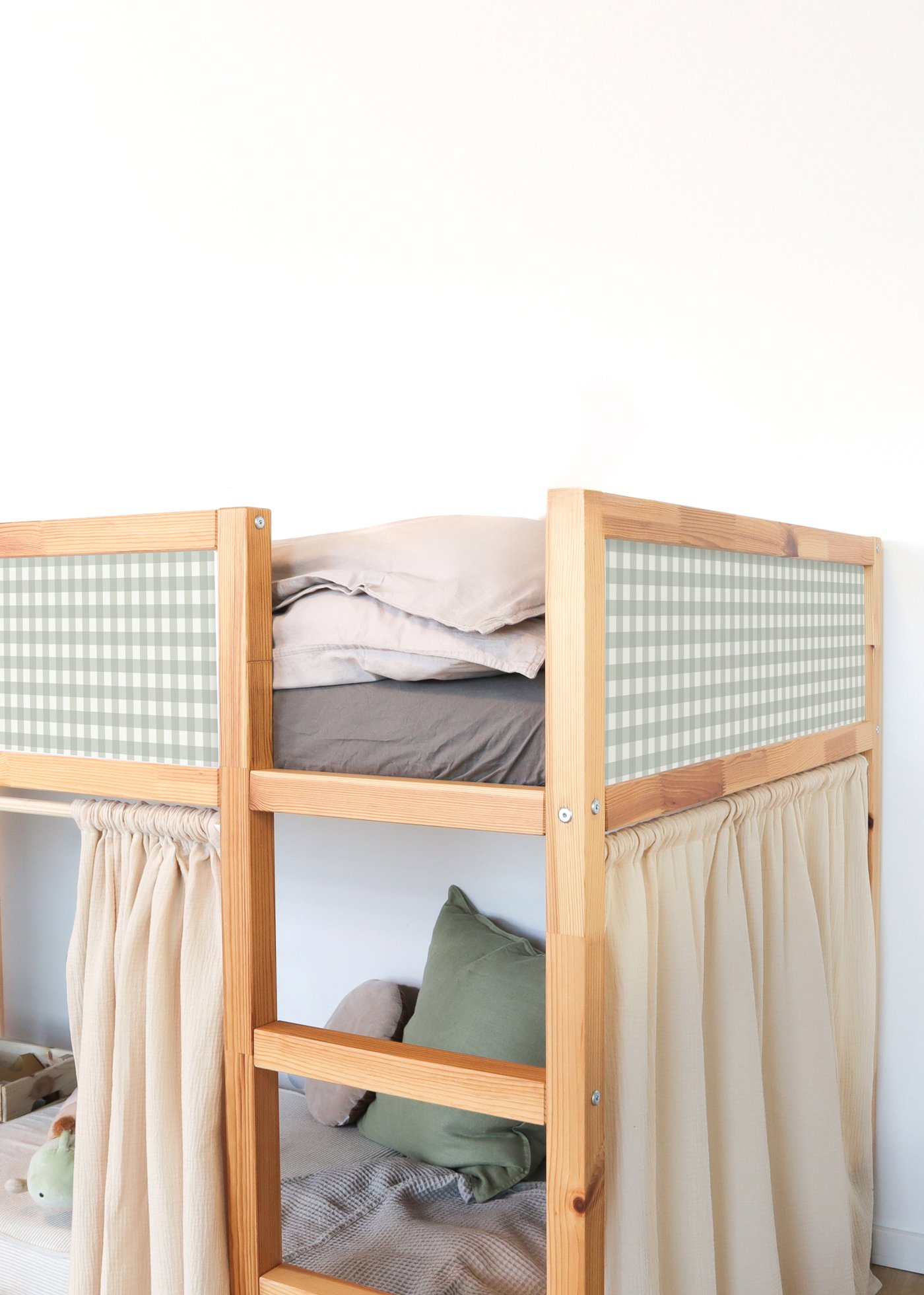 klebefolie ikea kura hochbett vichy karo eukalyptus 2er set 0 klebefolie ikea kura hochbett vichy karo eukalyptus 2er set 0