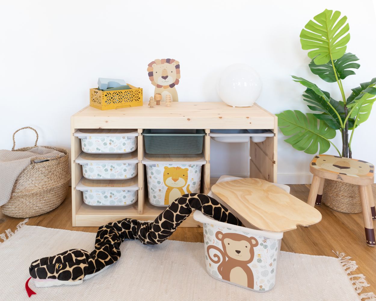 Kinderzimmer Safari und Dschungel gestalten