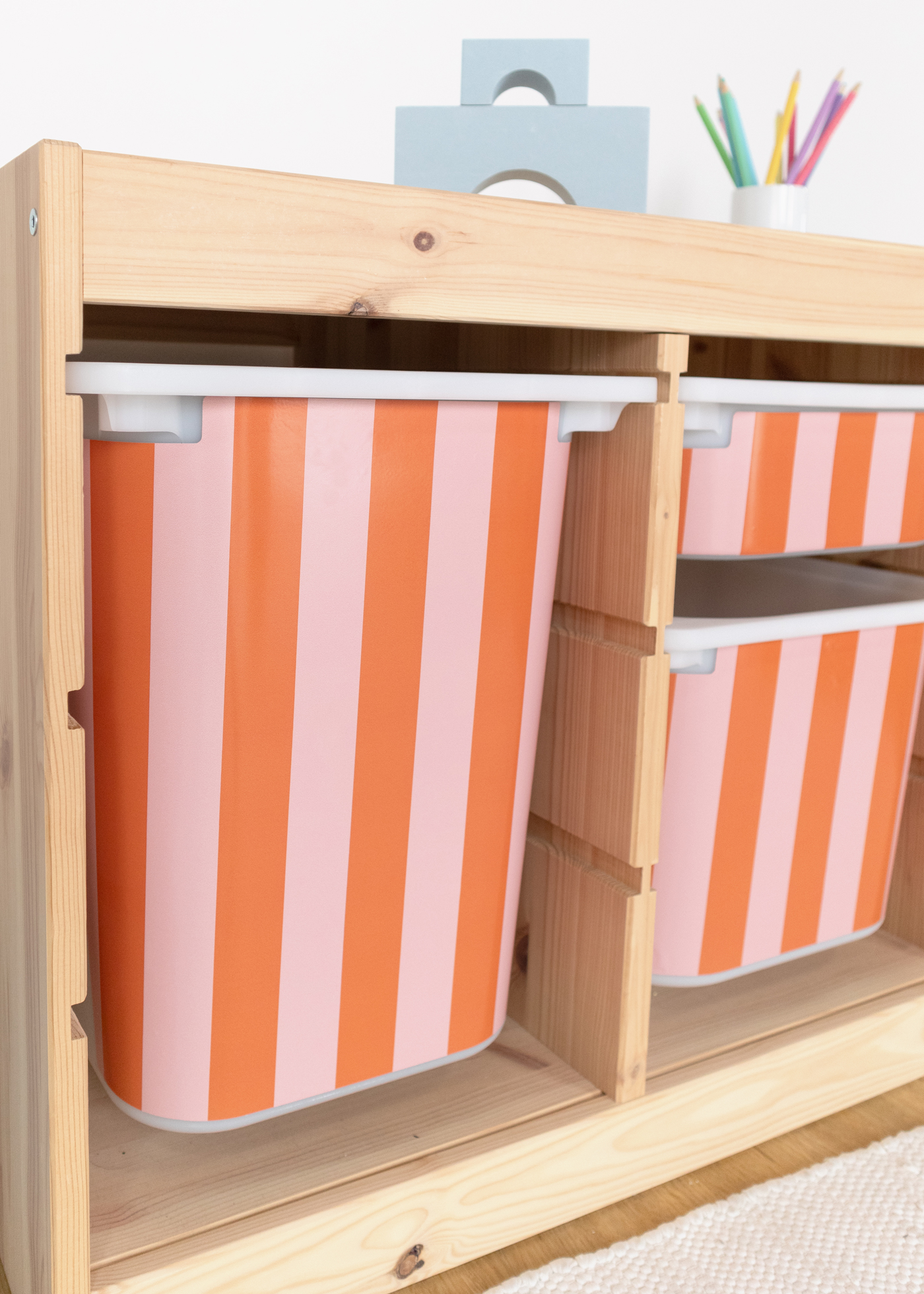 Klebefolie für IKEA TROFAST Box Kopfseite Klebefolie für IKEA TROFAST Box Kopfseite