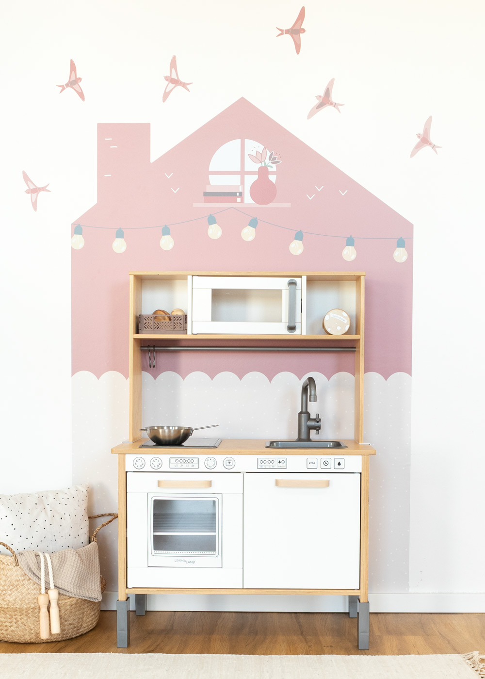 Klebefolie Haus für Kinderzimmer