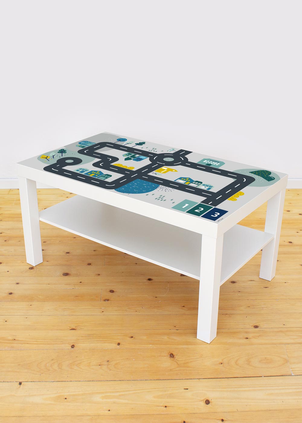 Ikea Lack Couchtisch Smastraat 55x90 Gesamtansicht