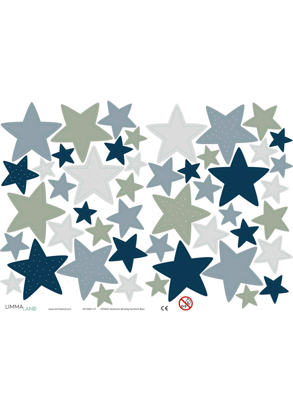 stickerset wand moebel sterne nordisch blau 99 stickerset wand moebel sterne nordisch blau 99