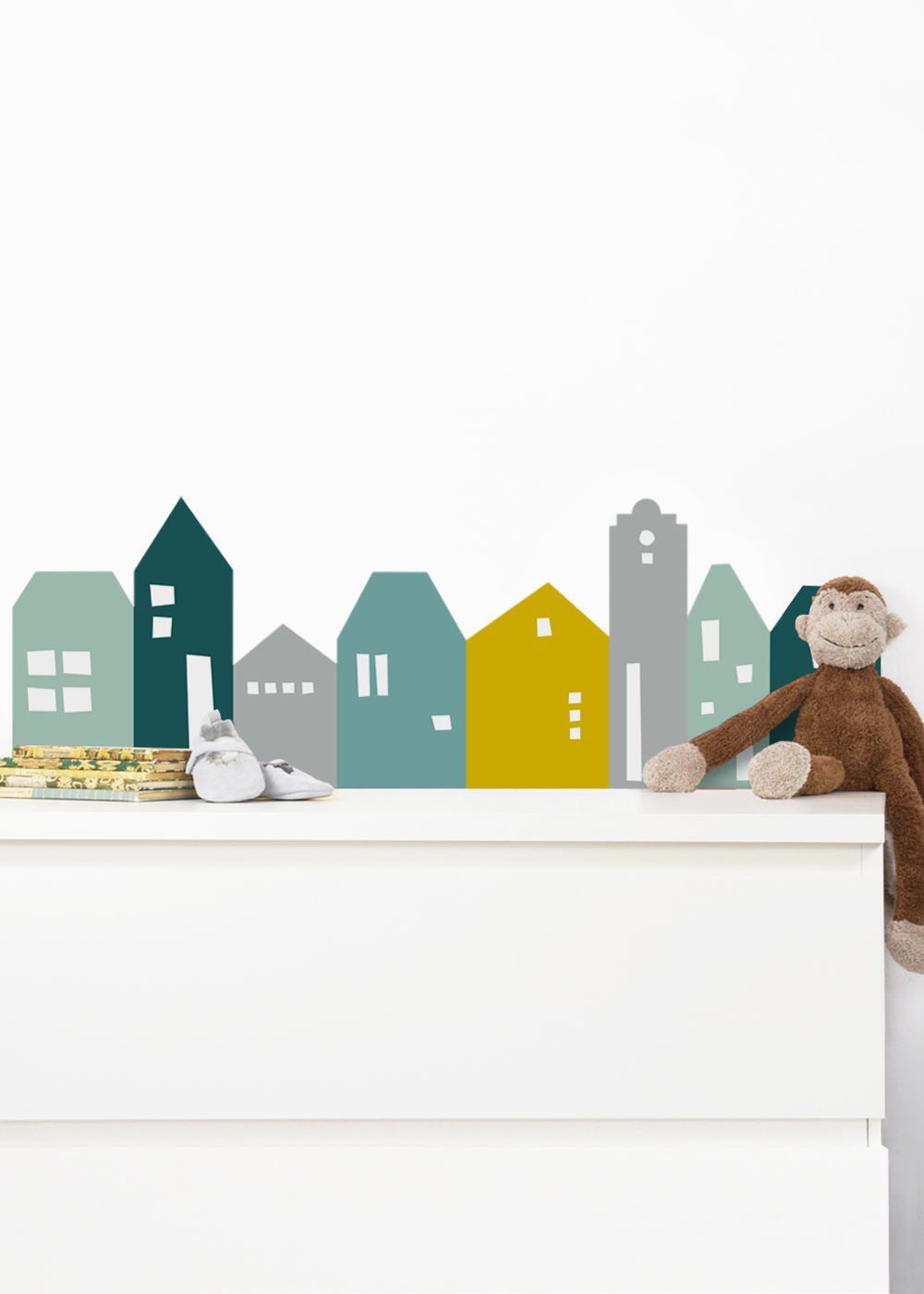 Ikea Mansarp Bilderleiste Lille Hus Mint Waldgrün Gesamtansicht