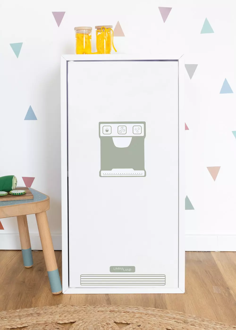 Stickerset für DIY Kinderkühlschrank