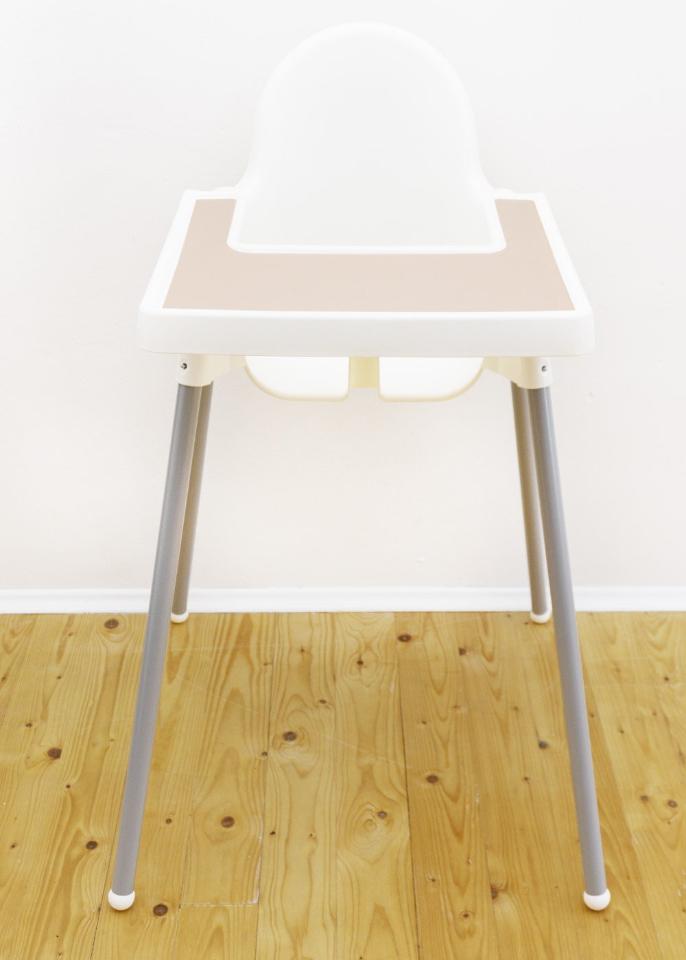 Silikonmatte Ikea Antilop Hochstuhl Klecka Mat creme Gesamtansicht